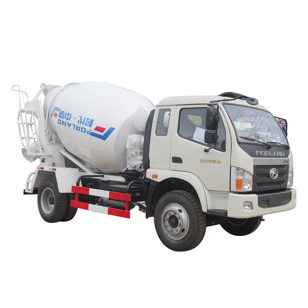 Truk Pengaduk Beton Pemuatan Mandiri Darat 5 Cbm
